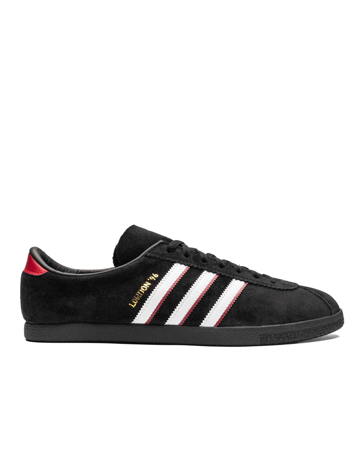 Adidas hamburg black leather fashion