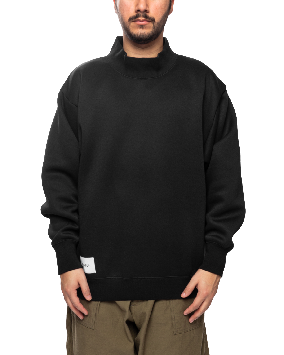 WTAPS FORTLESS SWEATER COTTON GRAY L-