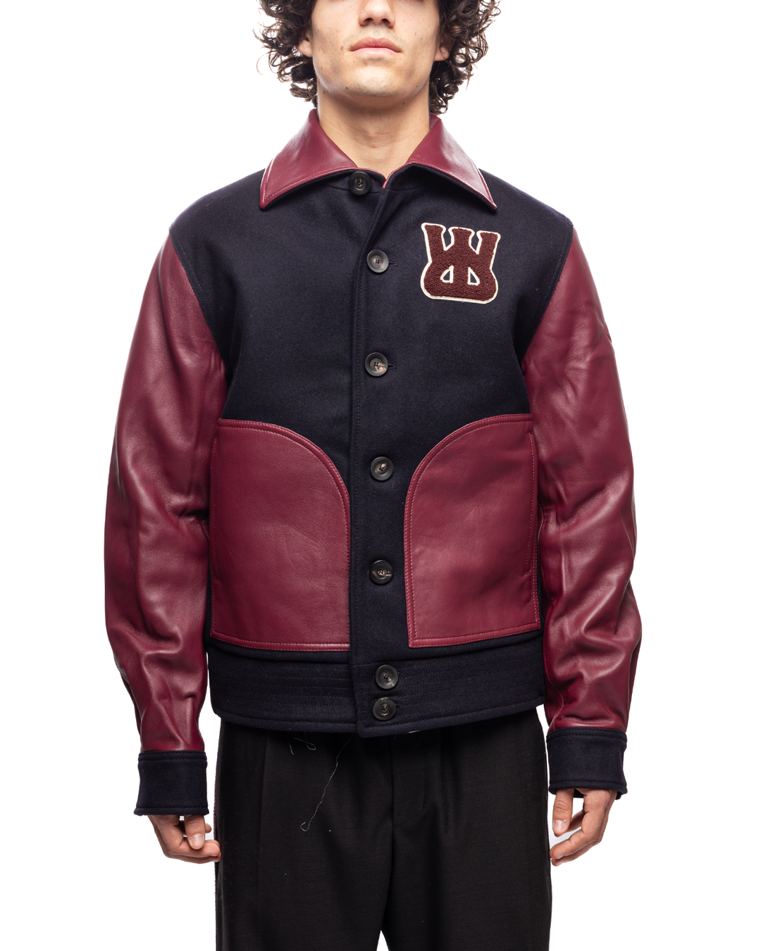 Wallis navy ribbed sales jacket