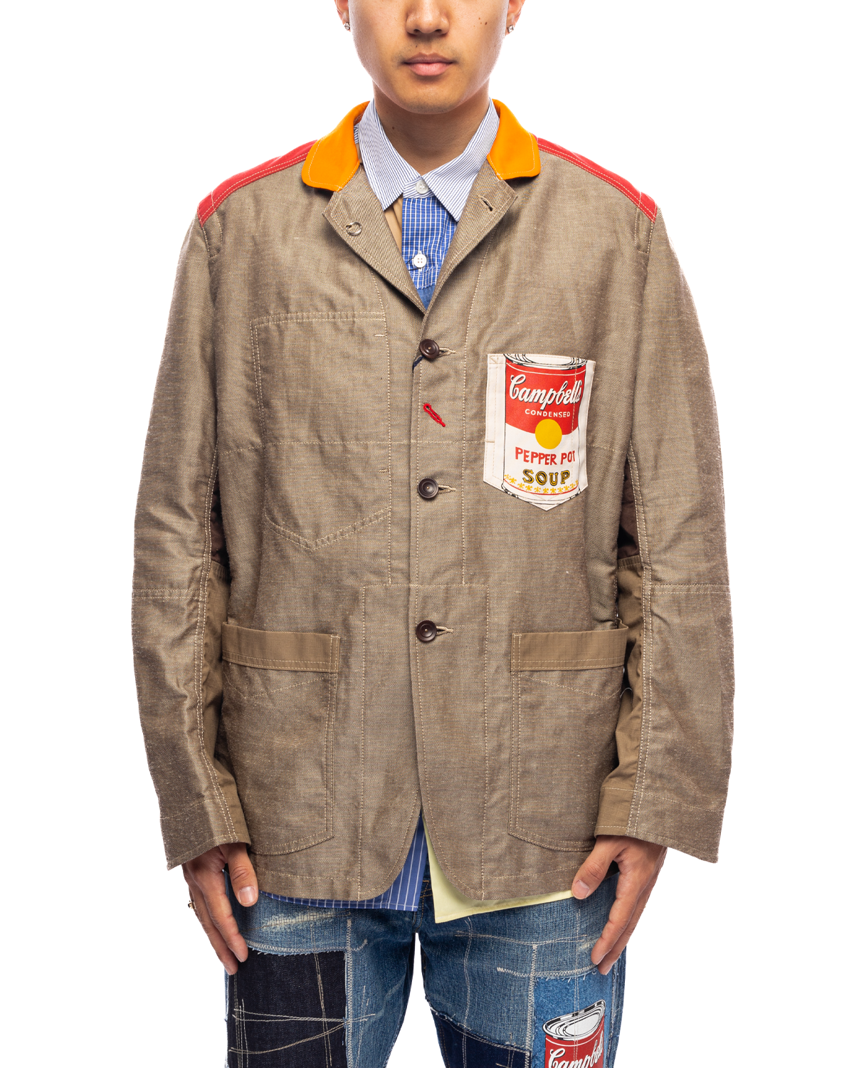 Junya Watanabe MAN Andy Warhol x Patch Jacket – LIKELIHOOD