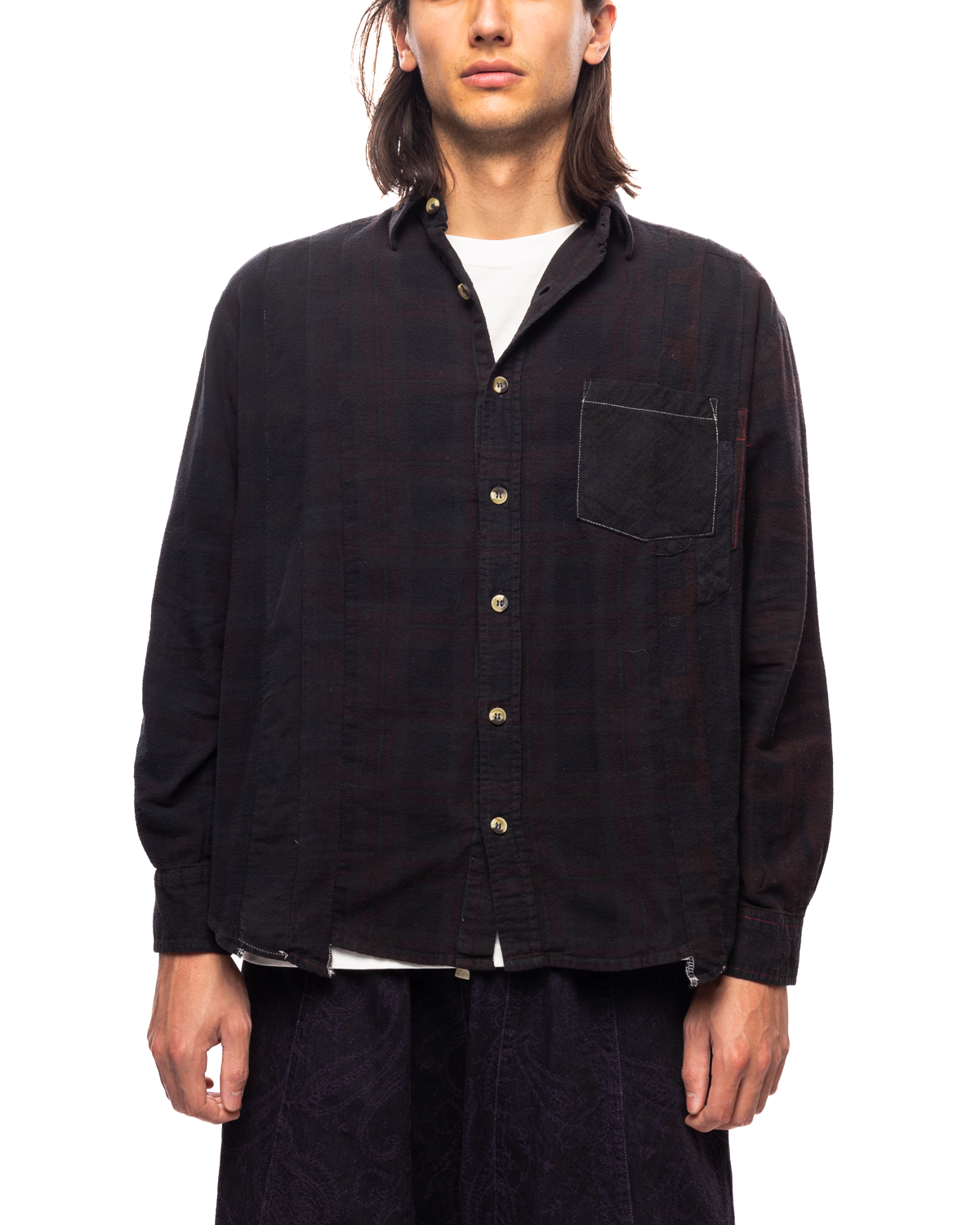 Flannel Shirt 7 Cuts Shirt / Over Dye