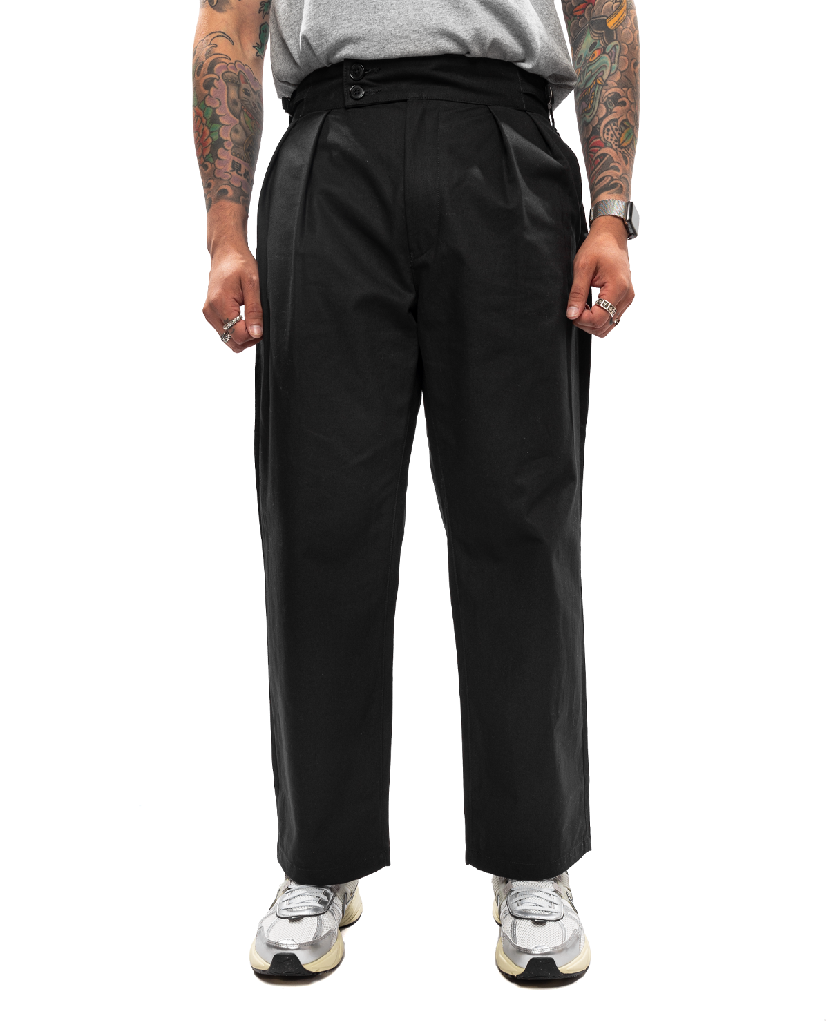 WTAPS Lez / Gluca / Trousers / Cotton. CNVS. Black – LIKELIHOOD