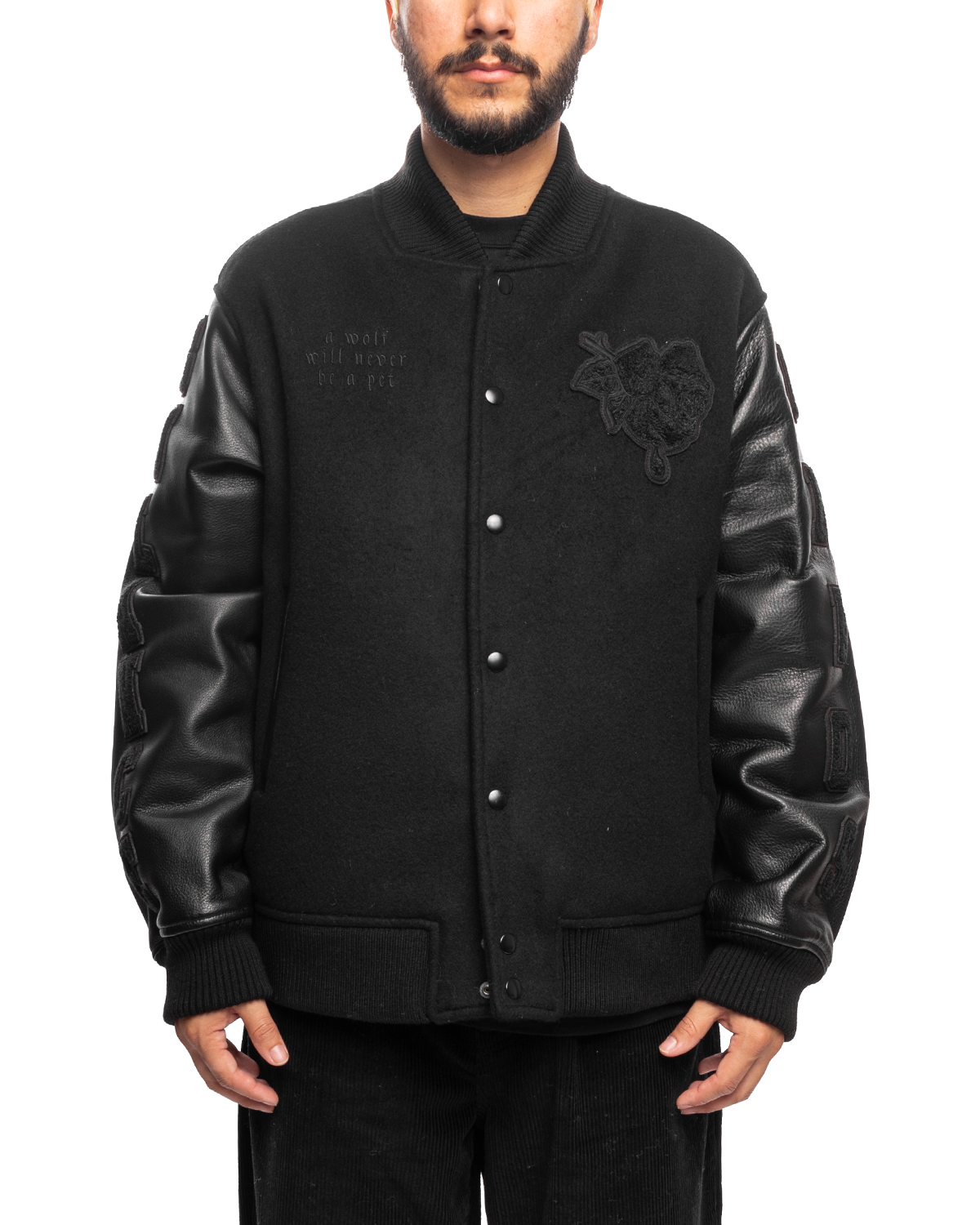 UNDERCOVER UC2C4206-1 Balance/Chaos Varsity Jacket Black – LIKELIHOOD