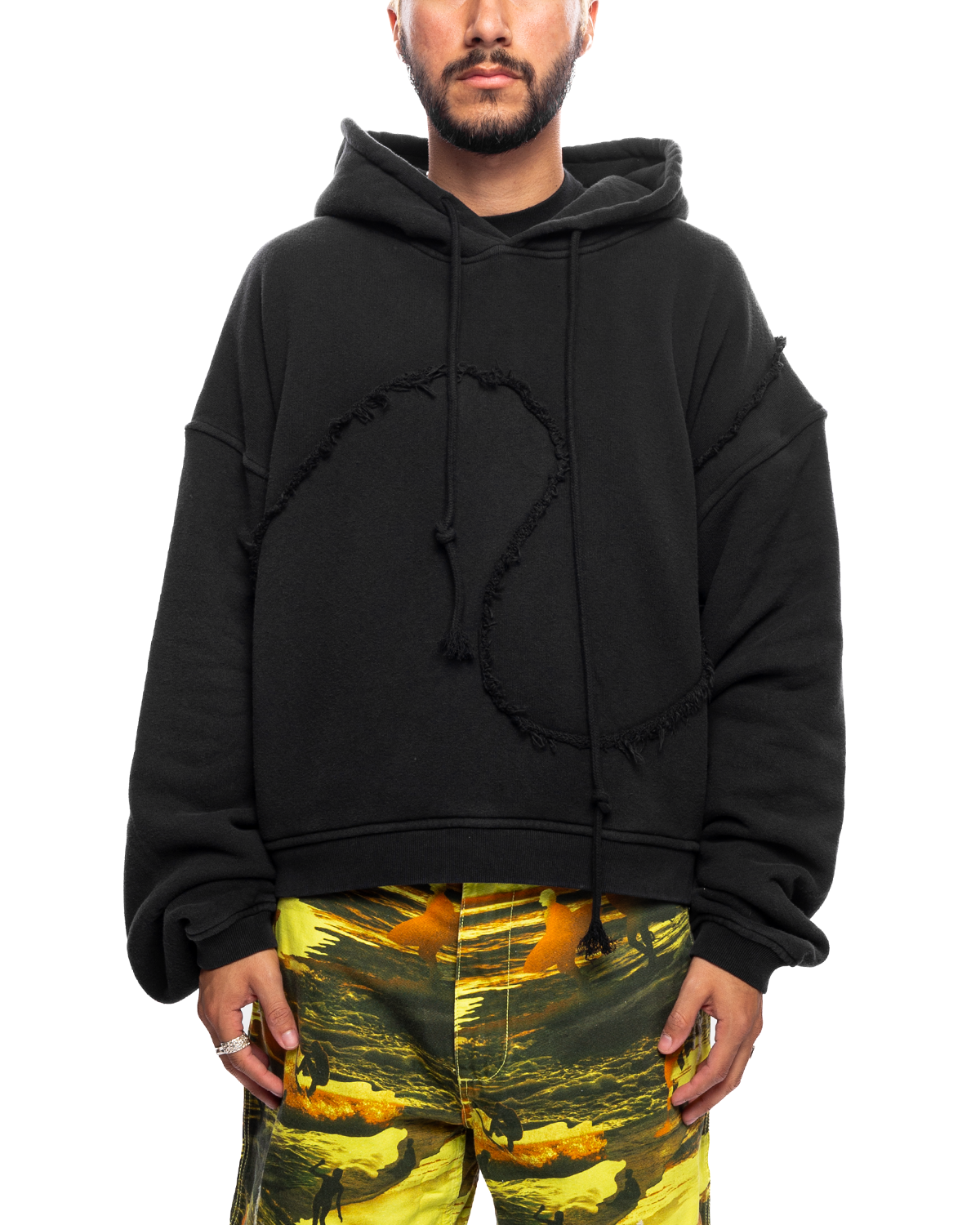 ERL Swirl Premium Fleece Hoodie Black – LIKELIHOOD