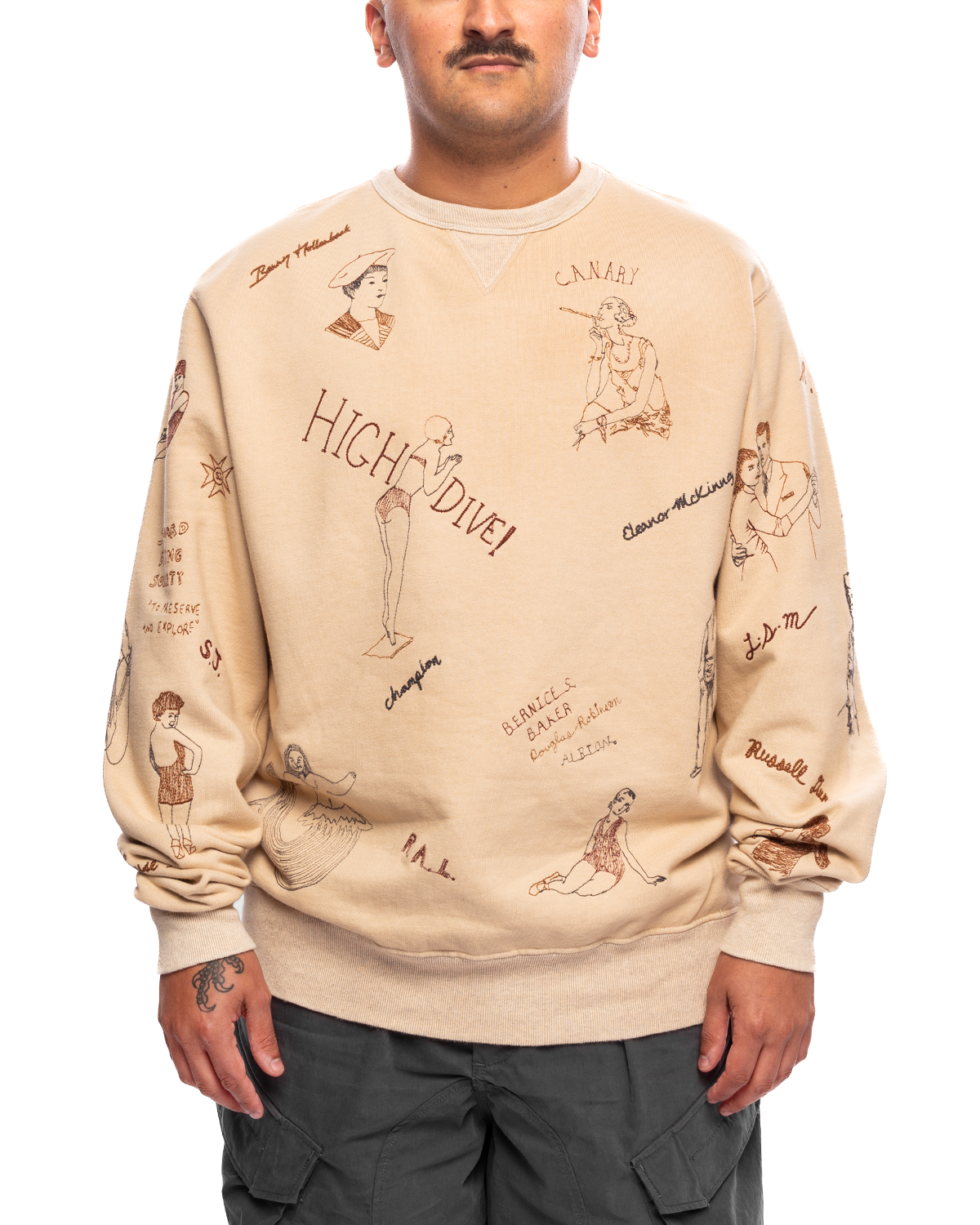 Samuel Zelig High Dive Crewneck – LIKELIHOOD