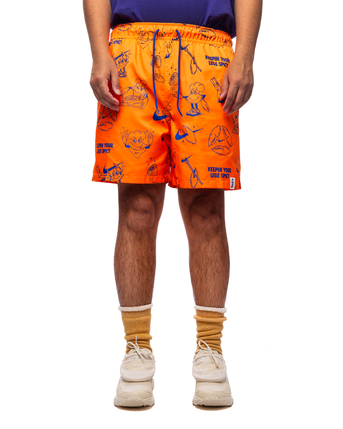Club Shorts Total Orange