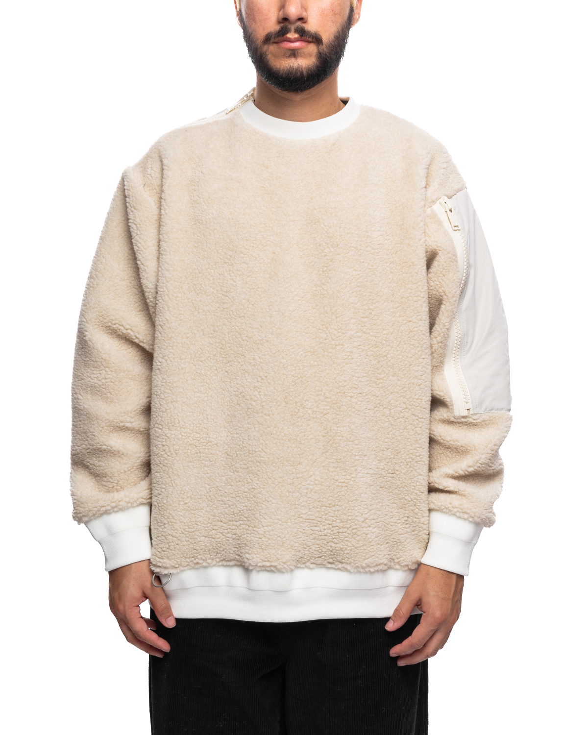 UNDERCOVER UP2C4810 Sherpa Pullover Off White – LIKELIHOOD