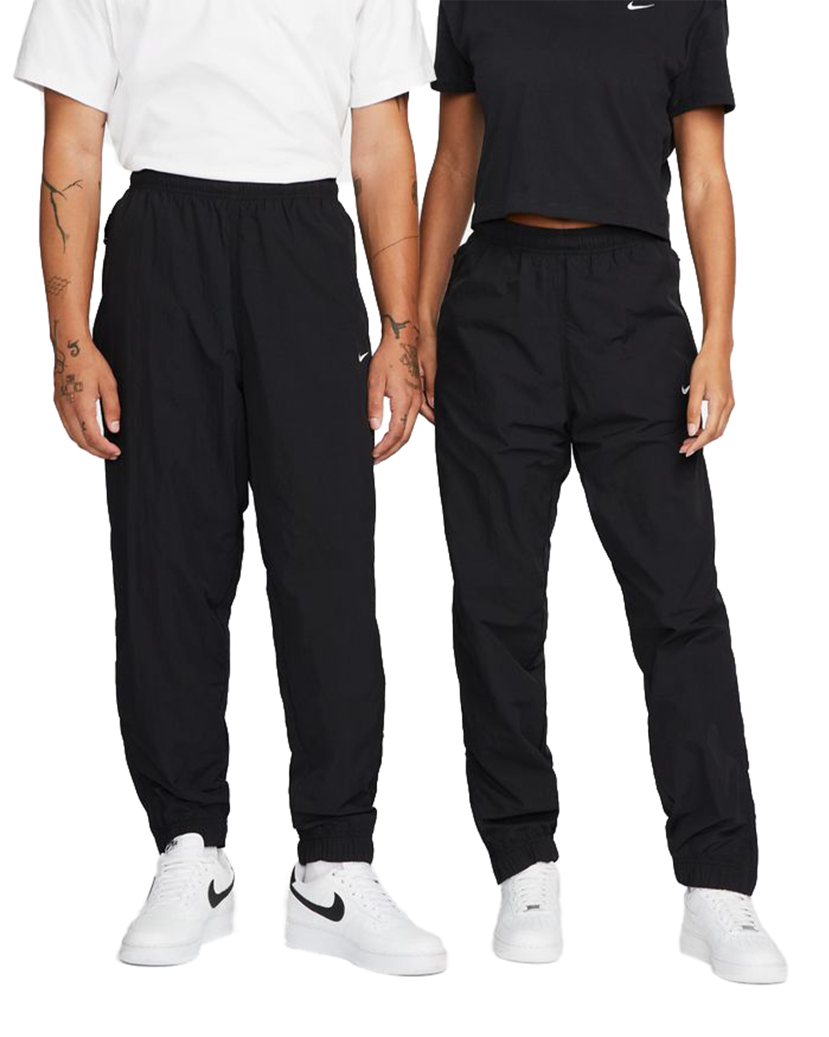 Solo Swoosh Track Pants Black/White - Likelihood – LIKELIHOOD