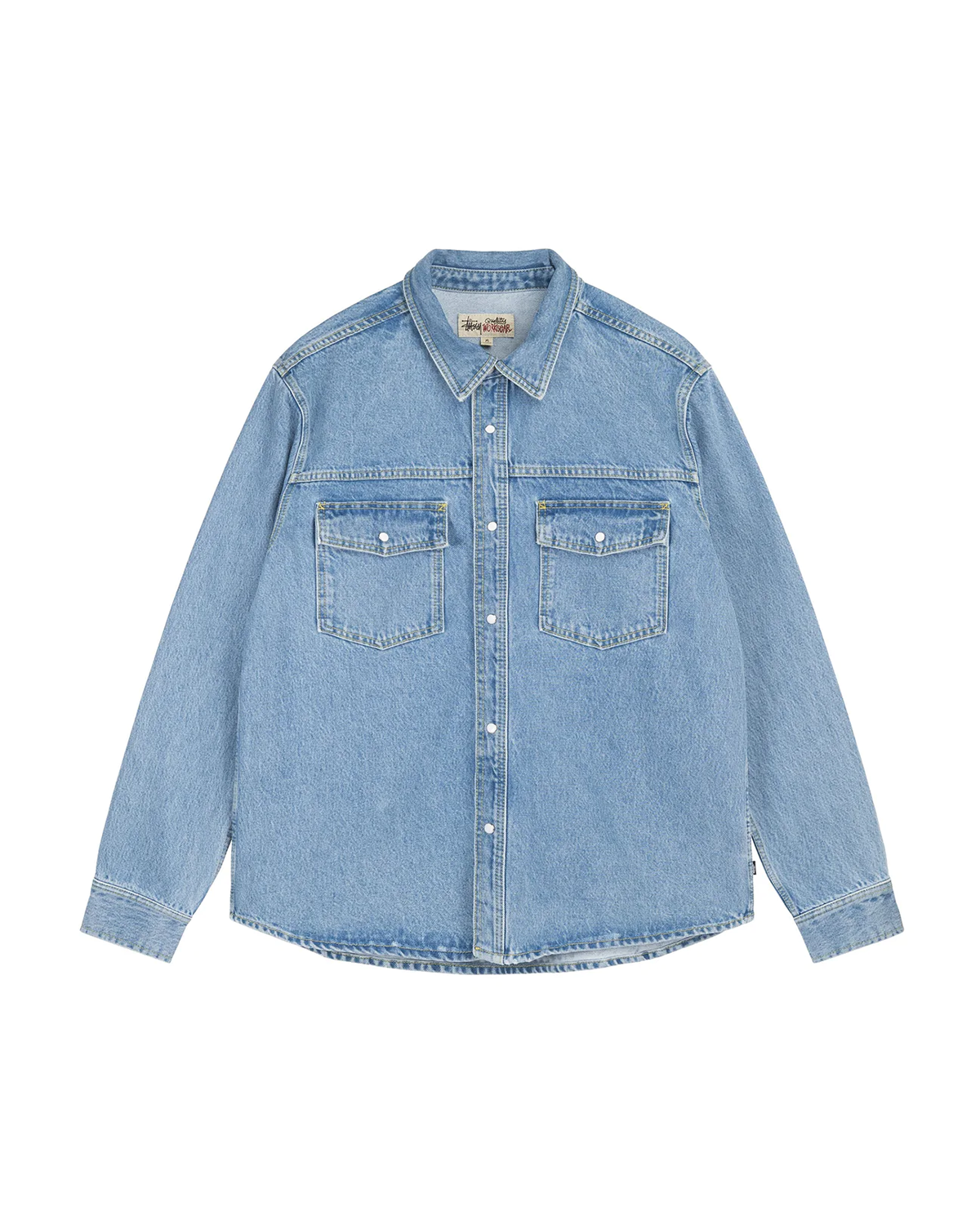 Boxy Western Denim Shirt