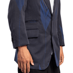 2B Jacket - C/L Kimono Jq Blue Arrow - LIKELIHOOD