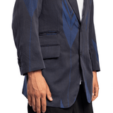 2B Jacket - C/L Kimono Jq Blue Arrow - LIKELIHOOD