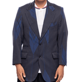 2B Jacket - C/L Kimono Jq Blue Arrow - LIKELIHOOD