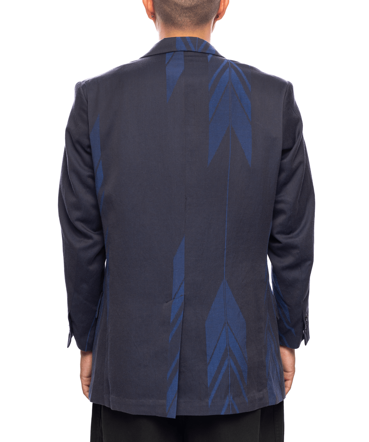 2B Jacket - C/L Kimono Jq Blue Arrow - LIKELIHOOD