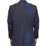 2B Jacket - C/L Kimono Jq Blue Arrow - LIKELIHOOD