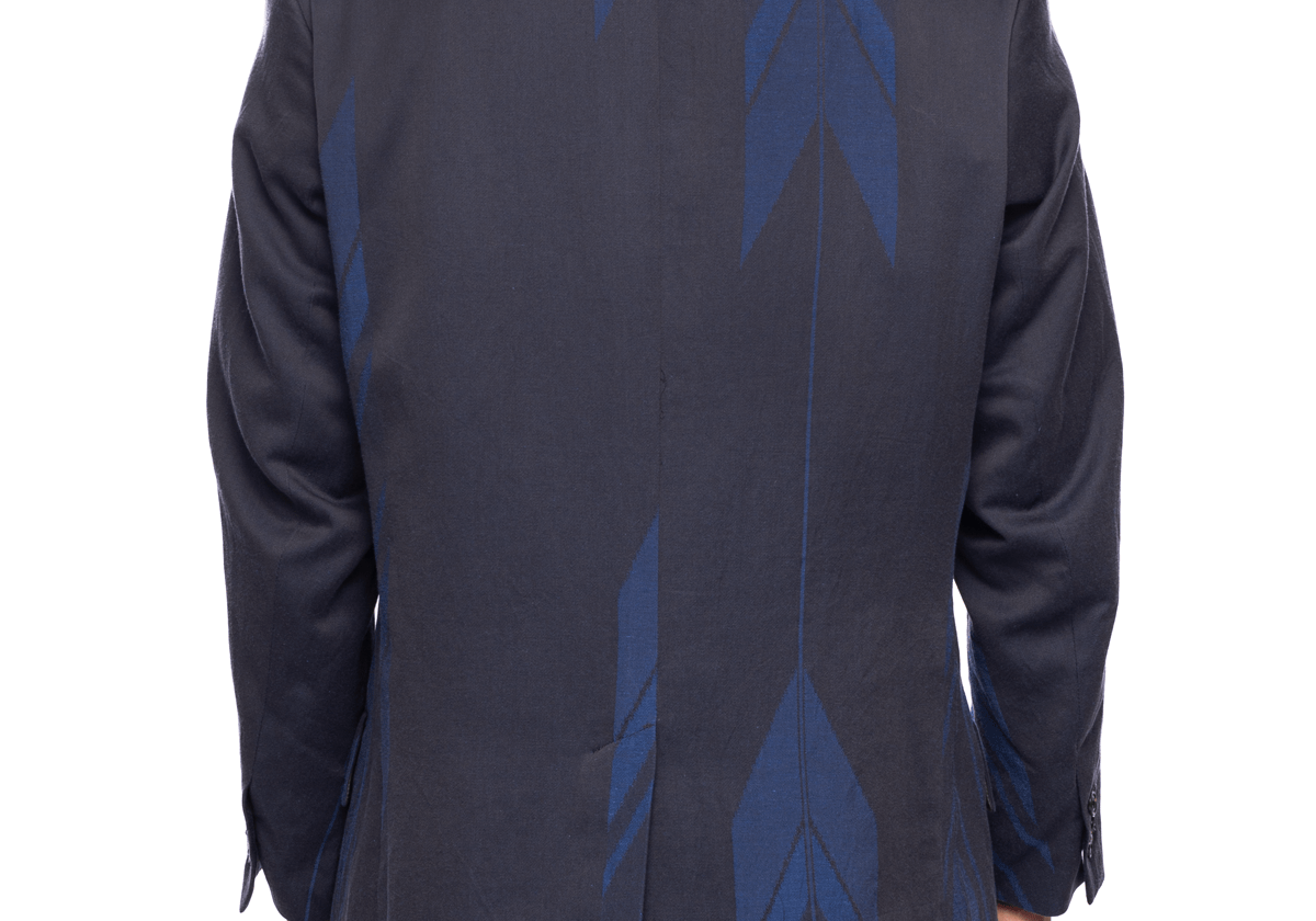 2B Jacket - C/L Kimono Jq Blue Arrow - LIKELIHOOD