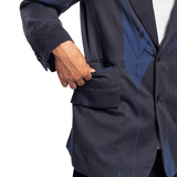 2B Jacket - C/L Kimono Jq Blue Arrow - LIKELIHOOD