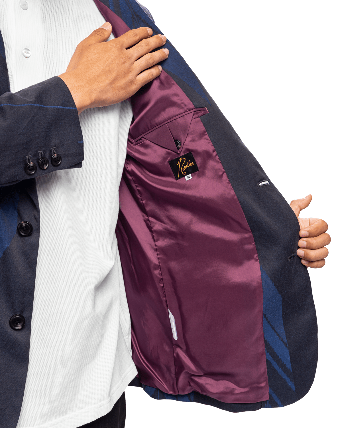 2B Jacket - C/L Kimono Jq Blue Arrow - LIKELIHOOD