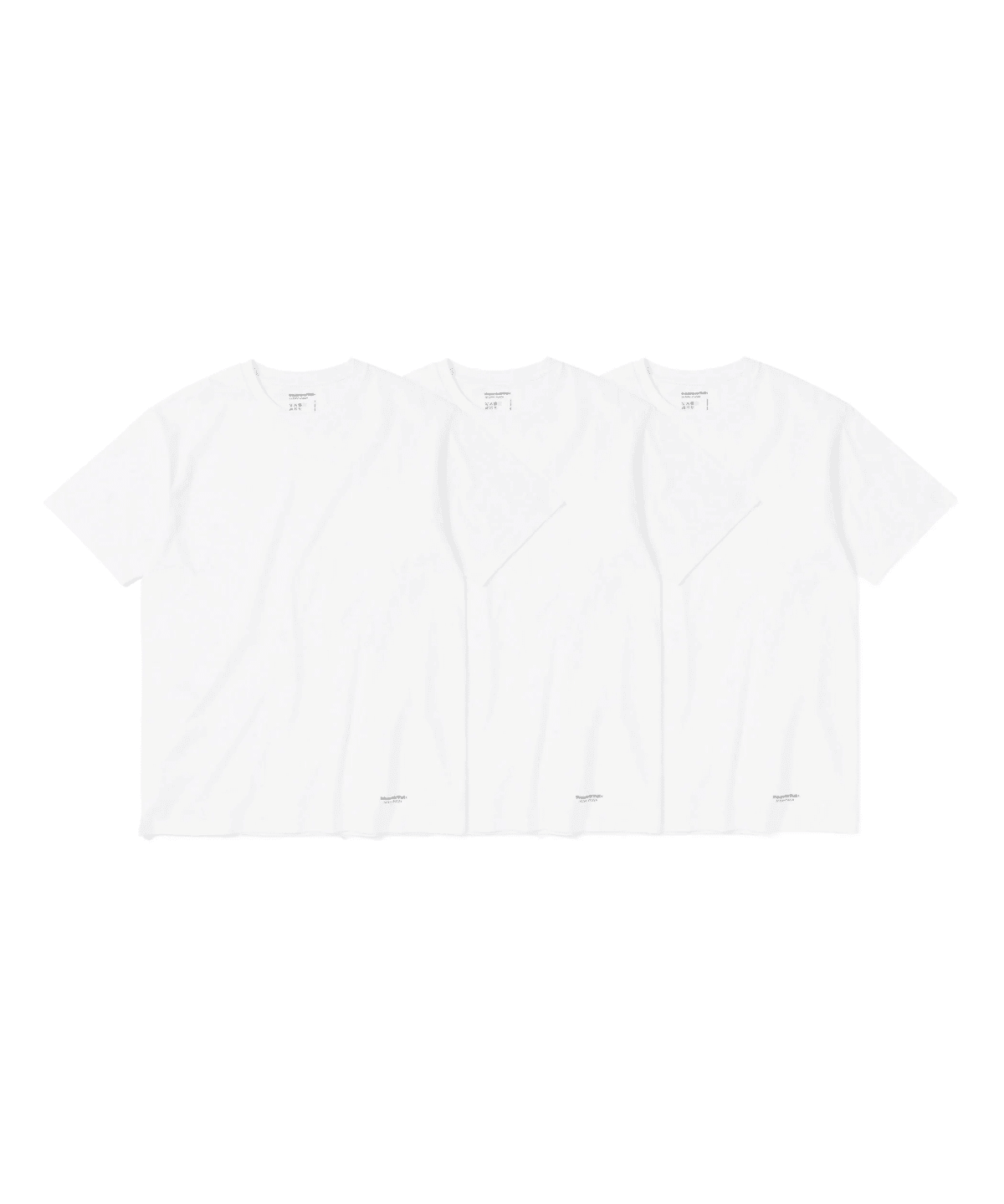 3 Tagless T-shirts White - LIKELIHOOD