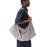 Three-way Checkered Bag Blue