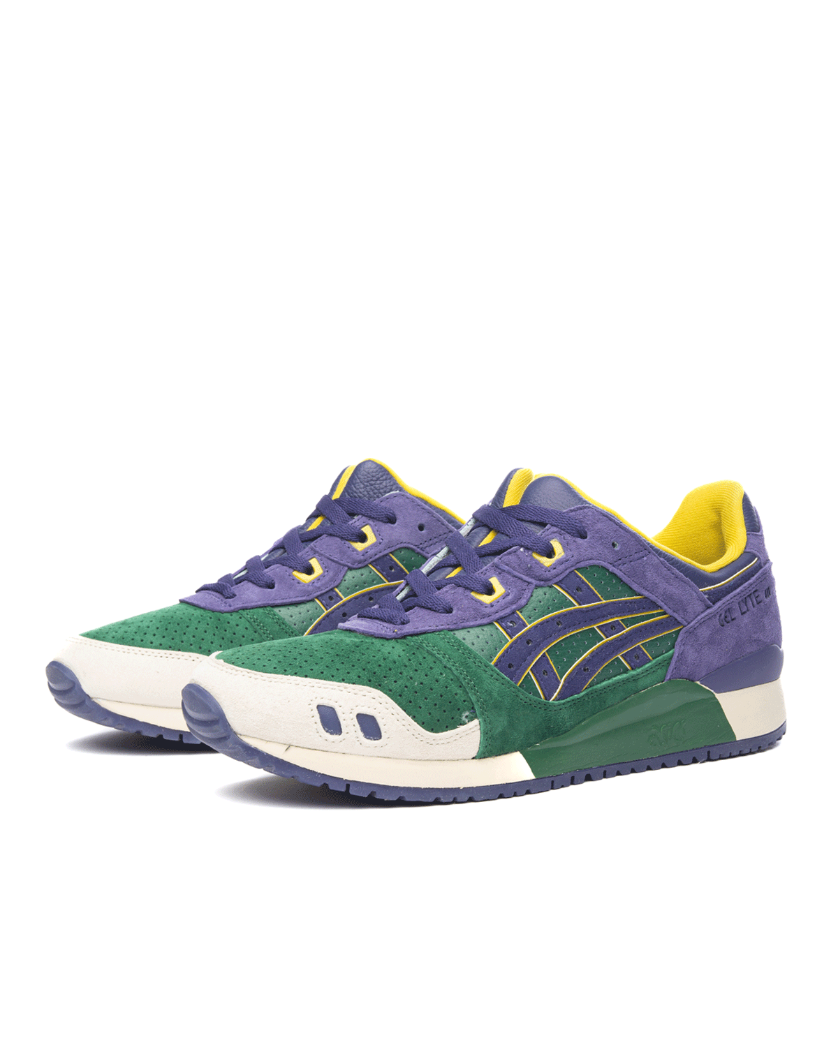 GEL-LYTE III 'Academic Scholar Pack' Purple Matte/Hunter Green