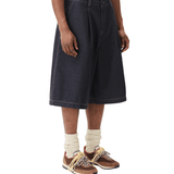 Pintuck Wide Shorts Indigo