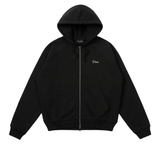 Classic Small Logo Zip Hoodie Black