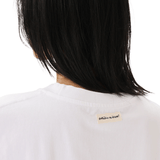 Muscle Cropped Tee White