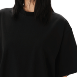 Signature Cropped Tee Black