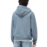 Classic Small Logo Zip Hoodie Granite