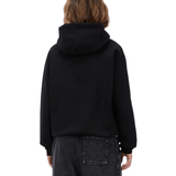 Classic Small Logo Zip Hoodie Black