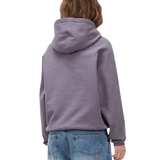 Classic Small Logo Hoodie Charcoal Grape