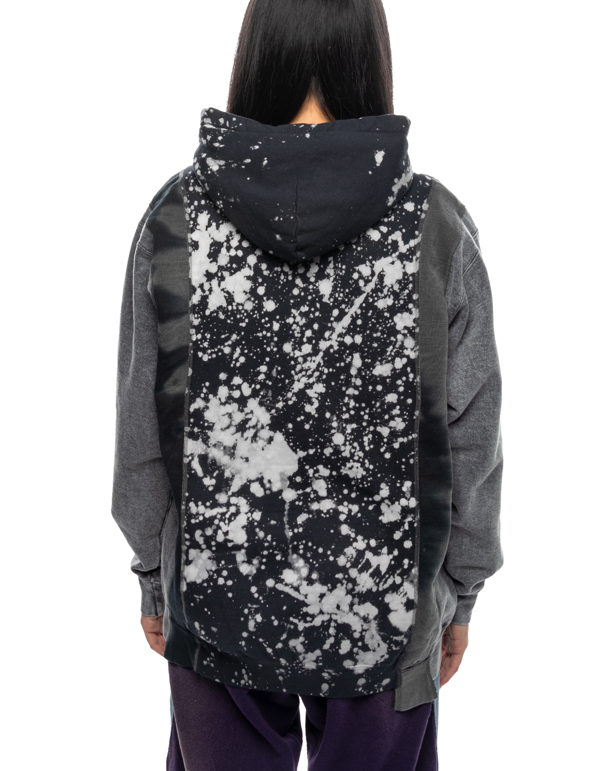 5 Cuts Hoody - B&W Mishmash