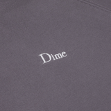 Classic Small Logo Hoodie Charcoal Grape