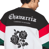 Willy Chavarria Crew Sweatshirt Black/White