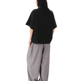 Signature Cropped Tee Black