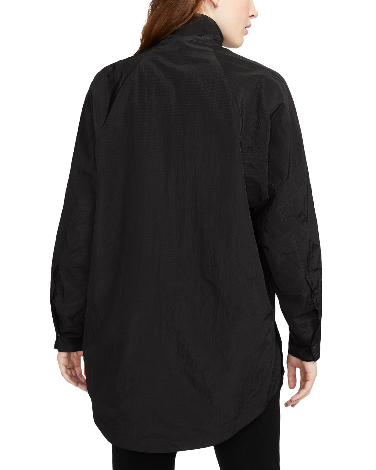 W ESC Woven Shirt Jacket Black