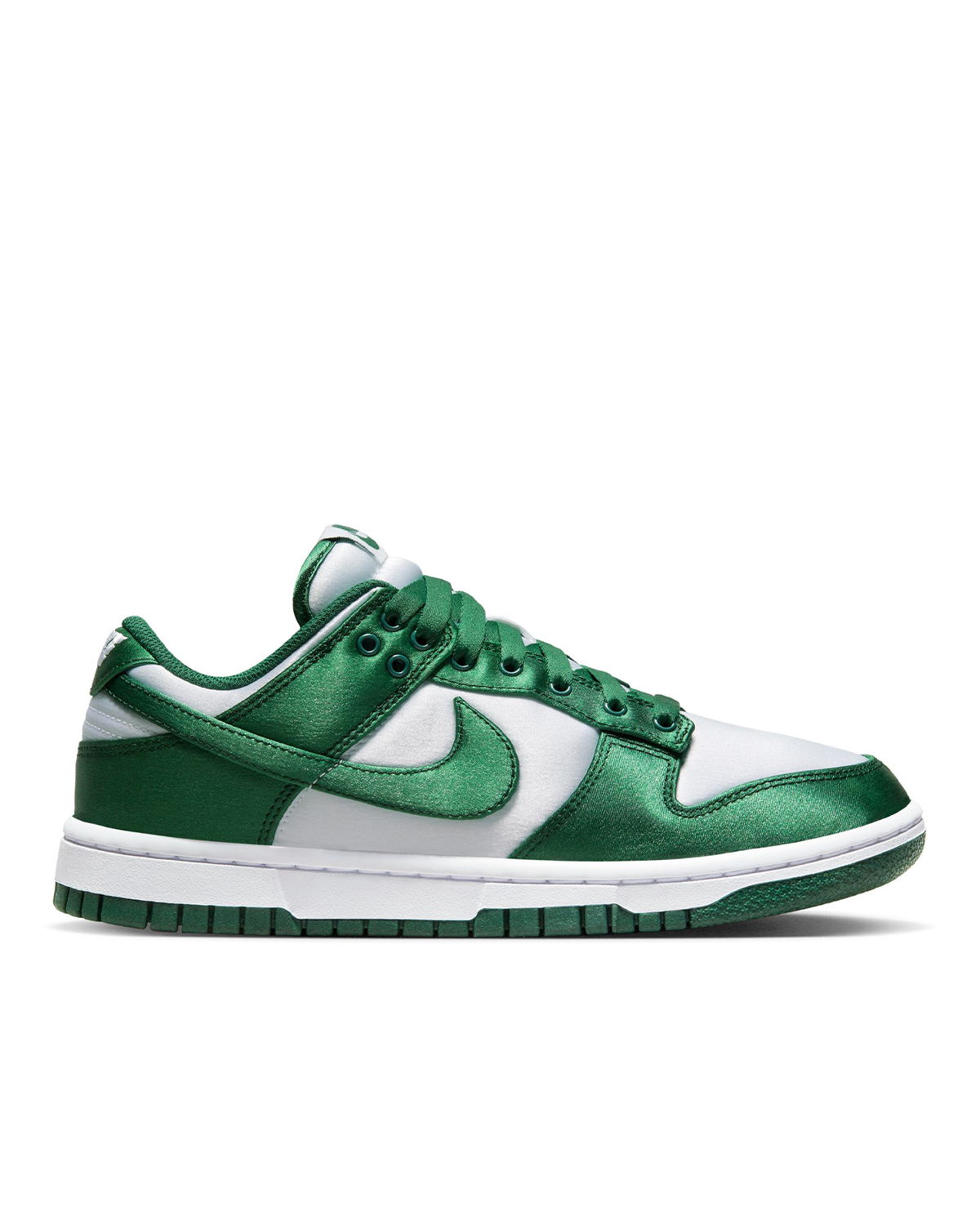 Wmns Dunk Low White/Team Green