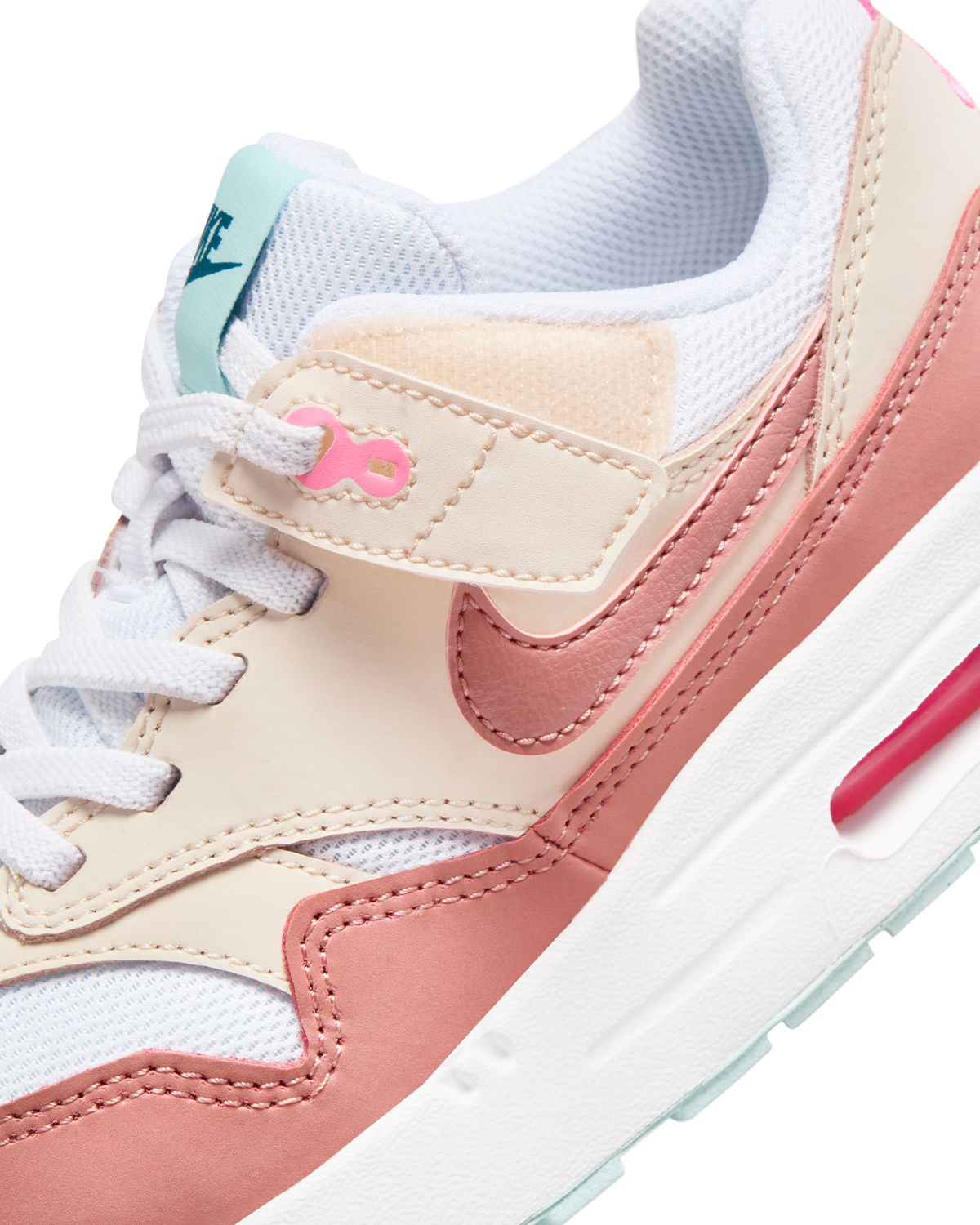 PS Air Max 1 Easyon White/Red Stardust/Guava Ice/Pink Spell
