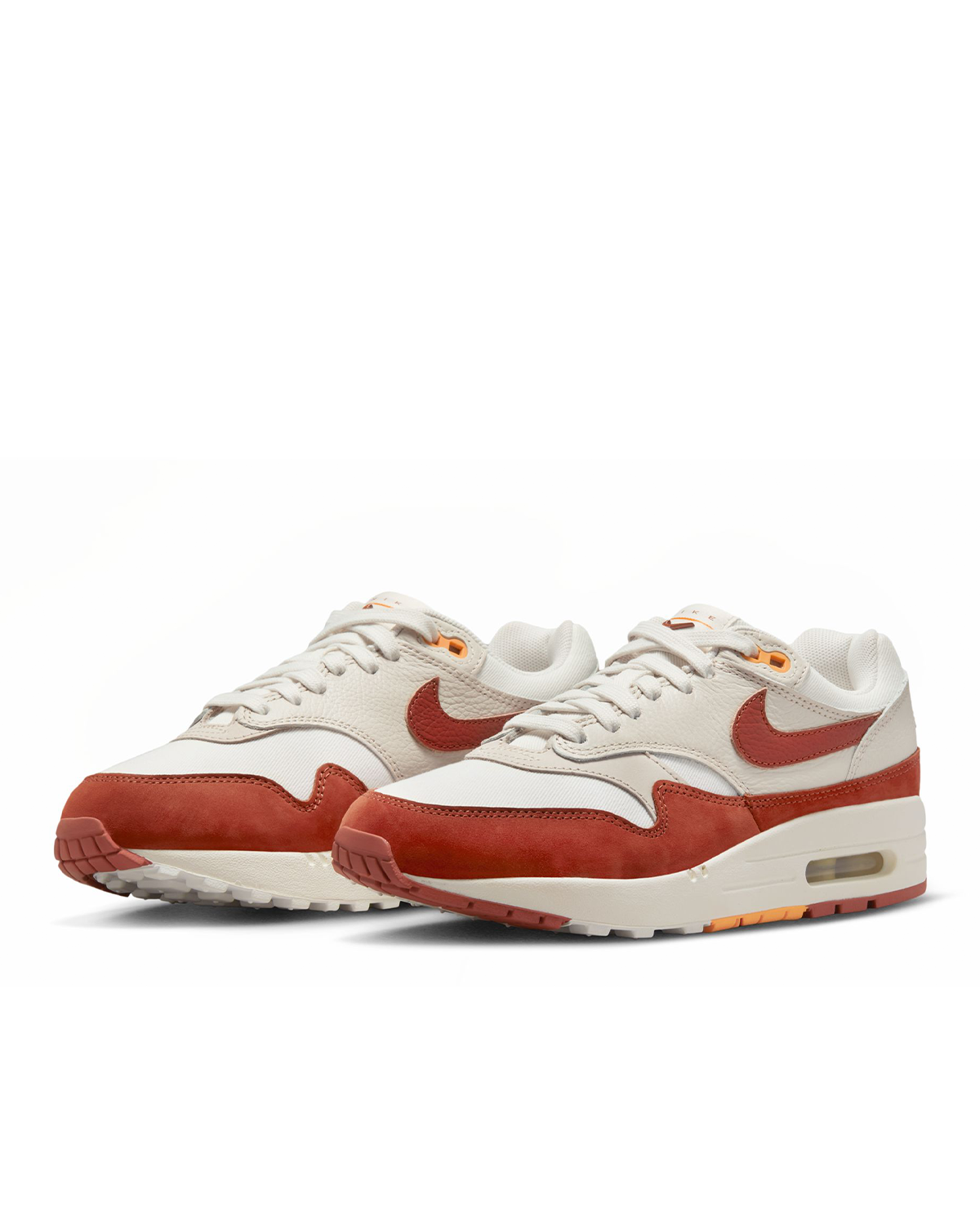 Wmns Air Max 1 LX Sail/Rugged Orange/Light Orewood Brown
