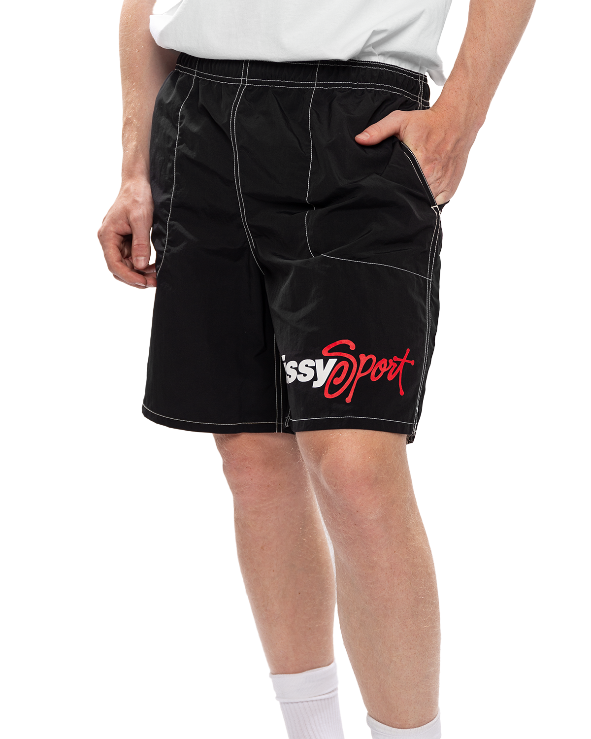 Stussy Water Short Sport 'Black' – LIKELIHOOD