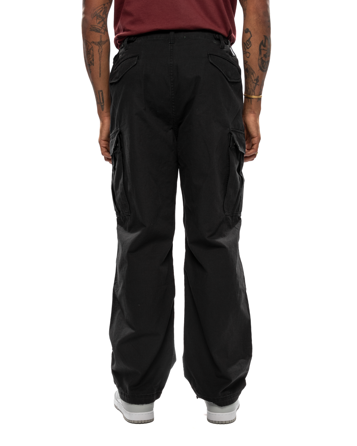 Military Cargo Pant Ripstop Black