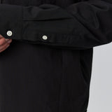 Executive Shirt Dark Brown Stripe