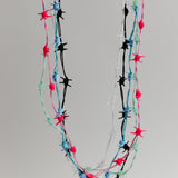 Wire Necklace Clear