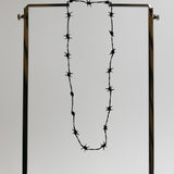 Wire Necklace Black