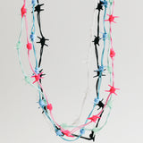 Wire Necklace Cloud Blue