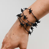 Wire Necklace Black