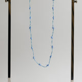 Wire Necklace Cloud Blue
