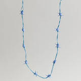 Wire Necklace Cloud Blue
