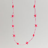 Wire Necklace Pink