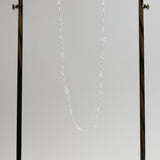 Wire Necklace Clear